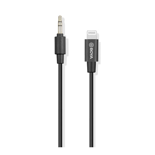 [CLEARANCE] Boya BY-M2 Lavalier Microphone for IOS Apple 11 Pro Max XS Max XR 8 7 Plus iPad 6 5 Pro Air mini 4 3 2 iPod Touch 3.5mm to Lightning