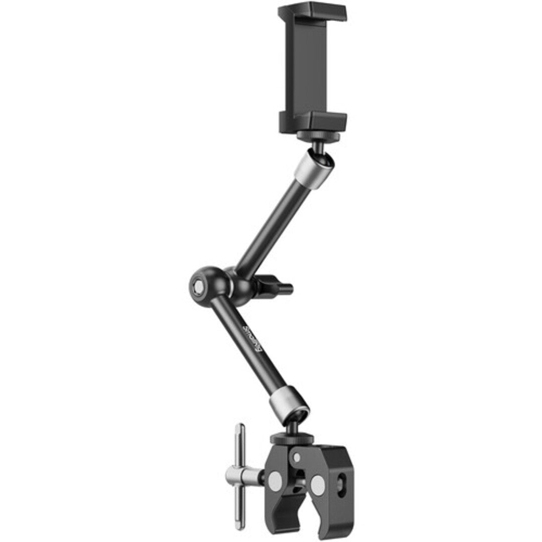 SmallRig Super Clamp Crab Shaped Magic Arm Support Kit with 1/4"-20 Screw, Up to 1.57" Clamping Diameter to Desktop Table for Smartphone, Monitors, Action Camera, Microphones and Accessories | 5316 | 5317 | 5326 | 5318