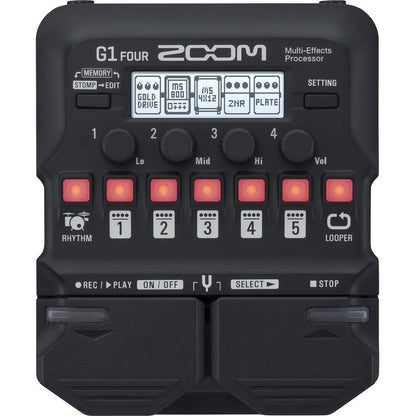 [CLEARANCE] Zoom G1 Four Guitar Effects Processor