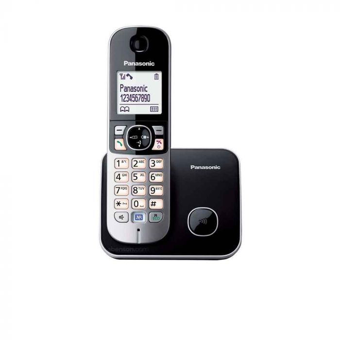 [CLEARANCE] Panasonic KX-TG6811 Wireless Cordless Telephone Landline with Multible Handets Capability, Power Back-up Operation, 100 Phonebook Stations, Handset Locator, Speaker Phone