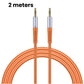 [CLEARANCE] ORICO Soft Silicone 3.5MM AXZ Series Audio Cable Male-to-Male with Gilded Connector and Tinned Copper for Smartphone Speakers and Other Audio Accessories - Blue