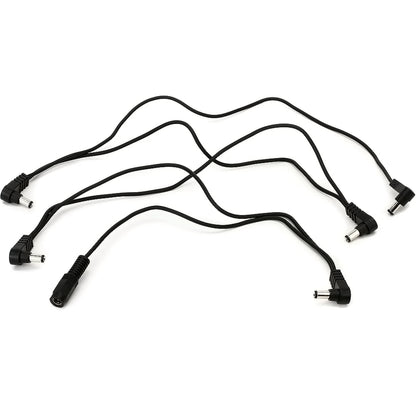 Truetone 1 Spot Pedalboard Multi-Plug Daisy Chain with 8 & 5 Multiple Plugs Cable for Guitars, Effects, Compact, Multiple Effects and Portable Pedalboards | MC5 | MC8