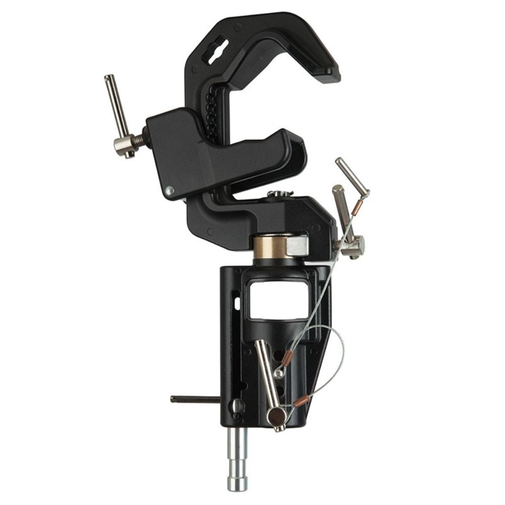 Dearkol Heavy-Duty Crab C Clamp, 100kg Load Capacity with 12" Safety Cable | MB-39