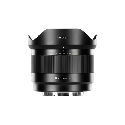 7Artisans AF 50mm F1.8 Lite APS-C Autofocus Prime Camera Lens for Sony E & Fujifilm X Mount 