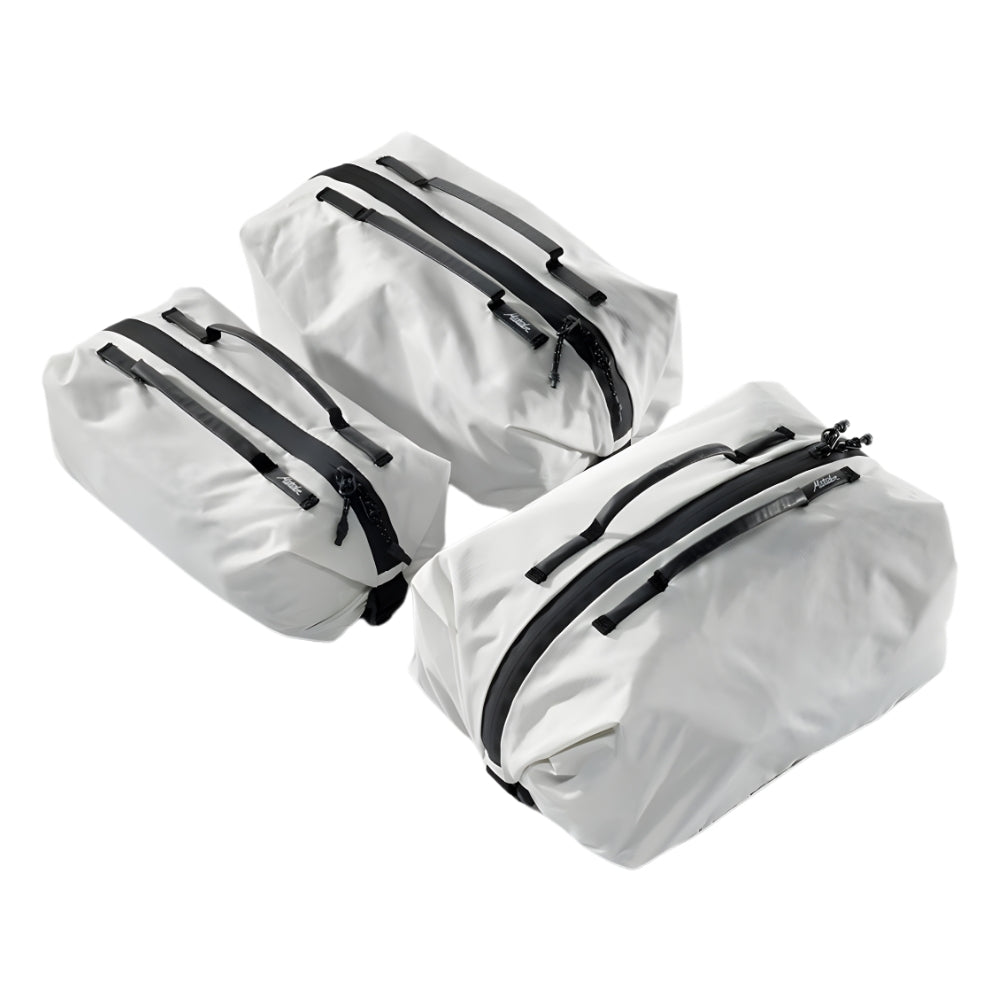 Matador Gear Cube Set 3-Pack 5L 3.9L 2.5L Utility Pouch Weatherproof for Travel & Outdoor Equipment