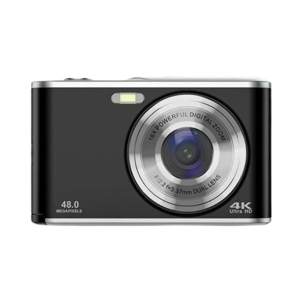 SONGDIAN DC306L 48MP Digital Vlogging Camera 4K UHD with Selfie Lens, AF Autofocus 16x Digital Zoom, 2.4" IPS Display Screen, Built-in Flash, 600mAh Lithium-Ion Battery and TF Card Slot Up to 256GB Capacity for Point and Shoot Photography