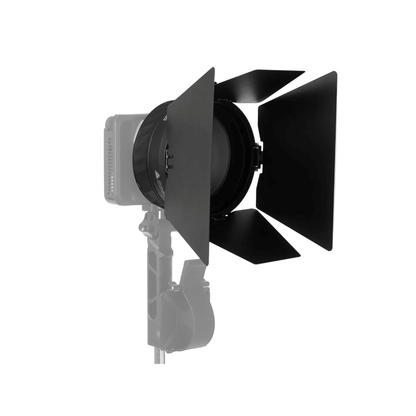 Amaran by Aputure Fresnel Lens + 4-Leaf Barndoor Kit Bowens Mount 9.6" Lens Size for RAY 360C and 660C COB LED Studio Light