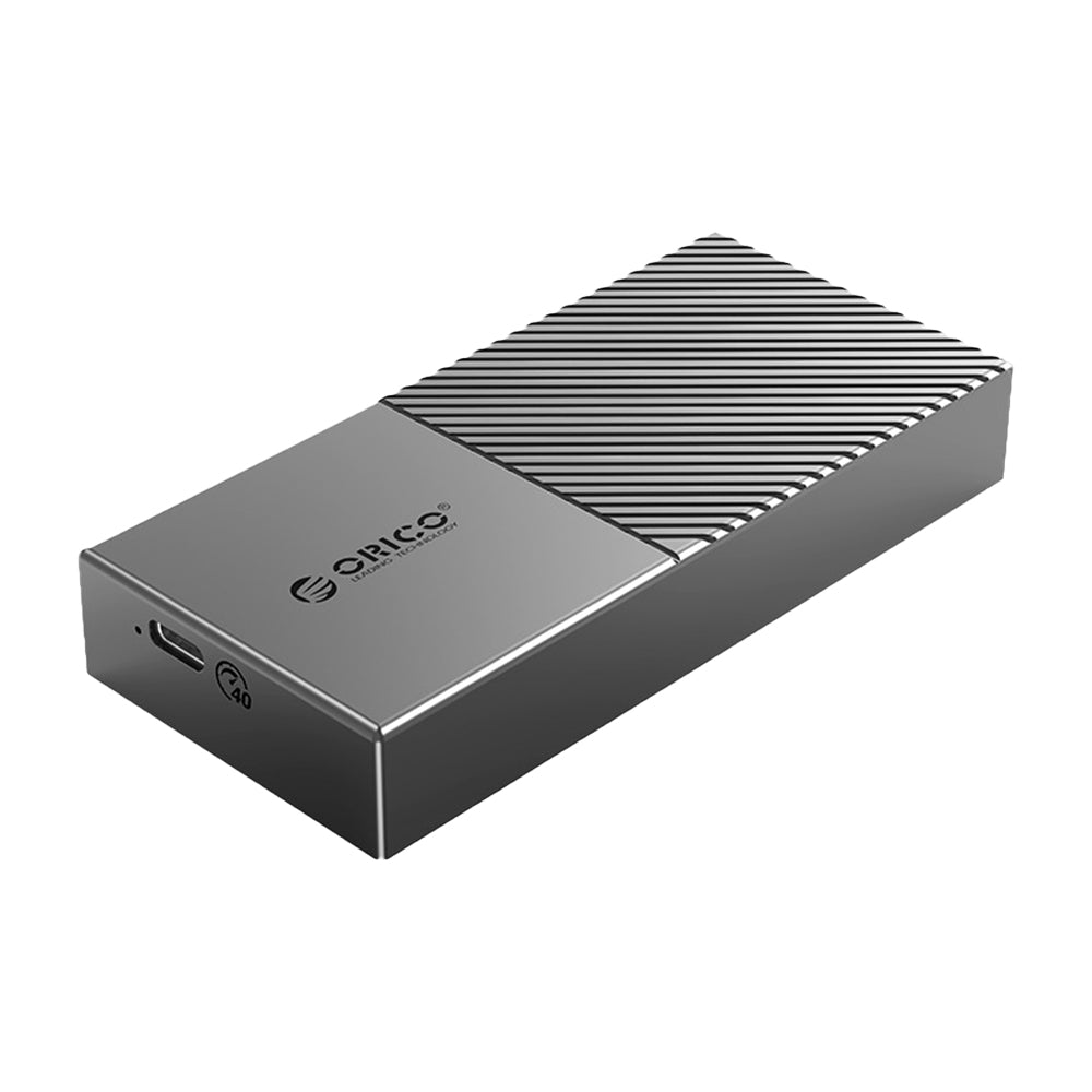[CLEARANCE] ORICO M.2 NVME SSD Solid State Drive Enclosure with USB 4.0 Type-C Interface, 40Gbps Transfer Rate, 4TB Max Capacity and UASP TRIM and SMART Functions for Smartphone PC Desktop Laptop | M208C3-U4