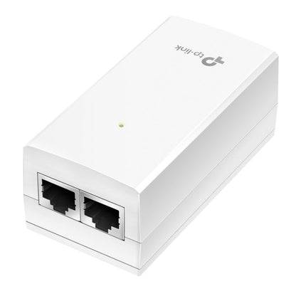 TP-Link TL-POE4824G 48V Passive PoE Injector Adapter with Gigabit PoE / Non-PoE Ethernet Ports, Wall Mounting Design, 24W PoE Power, Driver Free