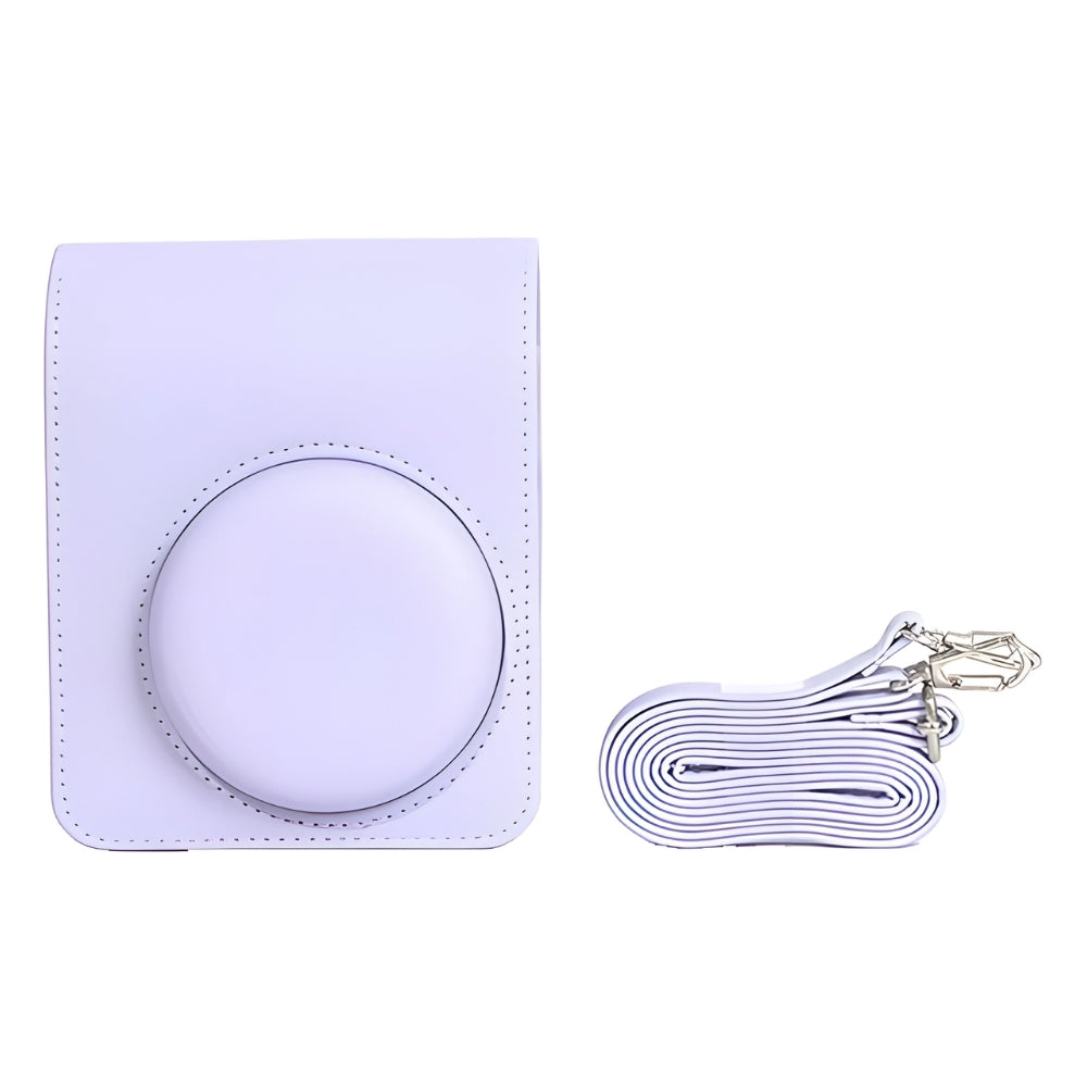 Pikxi Instax Mini 13 Camera Bag PU Leather Protective Case with Adjustable Shoulder Strap | BMS13