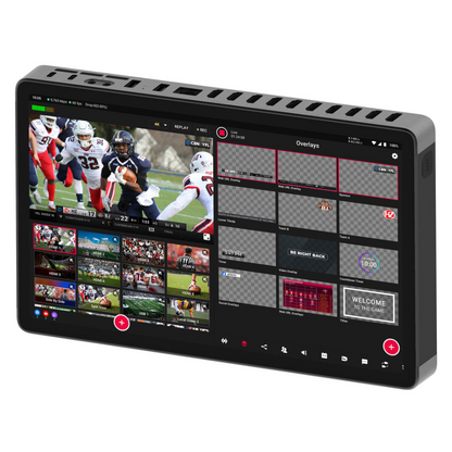 Yololiv YoloBox Extreme All in One 4K UHD Multi Camera Livestreaming & Switching System HDMI | NDI | USB-C & A Inputs, Built-in Audio Mixer, SD / no Sim Card Slot, Ethernet, WIFI 7, 4G Network Streaming, Up to 20 Max Live Switch Sources