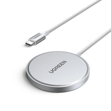 UGREEN 15W USB C Wireless Magnetic MagSafe Charger (1.5 Meters) for iPhone & AirPods