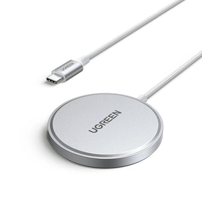 UGREEN 15W USB C Wireless Magnetic MagSafe Charger (1.5 Meters) for iPhone & AirPods