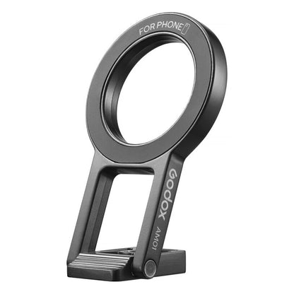 Godox AM01 Dual-Sided Magnetic Bracket for MA5R RGB LED Light & MagSafe Smartphone