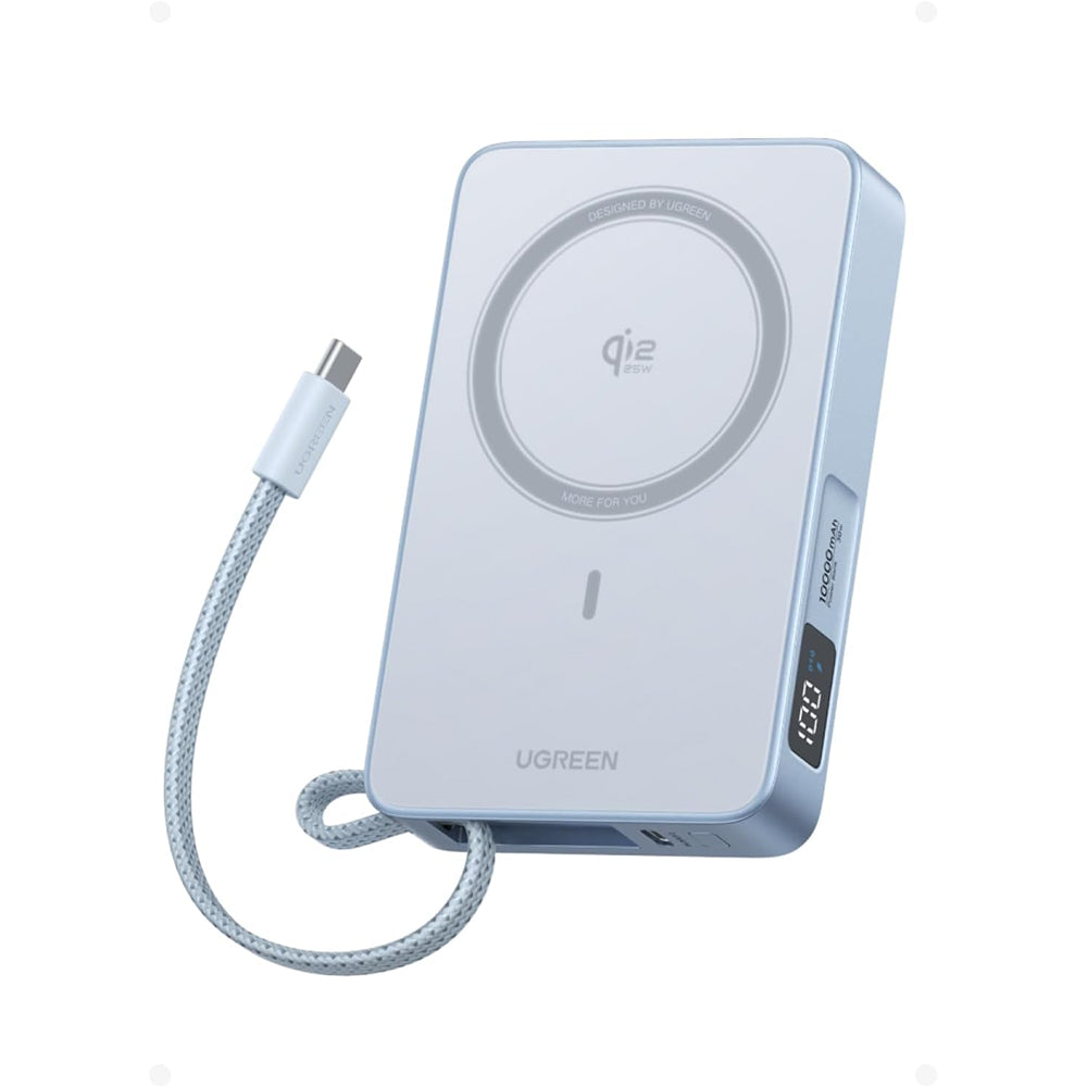 UGREEN MagFlow 10000mAh Magnetic Wireless MagSafe Power Bank