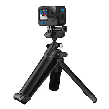 GoPro 3-Way 2.0 Action Camera Mount Extendable Arm Tripod Grip Selfie Stick for GoPro HERO13, HERO12, HERO11, HERO10, HERO 9 & Later Models | AFAEM-002