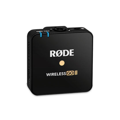 RODE Wireless Go II Omnidirectiol Clip-On Microphone (TX Transmitter Only) with 200m Max Operating Range and 40 hours Onboard Recording for GO II RX, ME RX, RODECaster Pro II, and Duo
