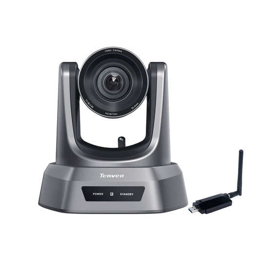 Tenveo NVPRO 3X / 10X / 20X Optical Zoom PTZ Video Conference Camera 1080p 60FPS FHD with 1/2.8" SONY CMOS Sensor, USB 3.0 Video Output, H.264 / H.265 / MJPG / YUY2 Video Format | Video Conferencing Solution, System & Equipment