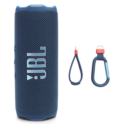 JBL Flip 7 Portable Wireless 35W 2-Way Bluetooth Speaker with Carabiner Clip, IP68 Waterproof and Dustproof, AI Sound Boost, Lossless Audio Playback, 4800mAh Battery, Auracast Multi Speaker Connection, Audio App Support, 14 Hours Playtime