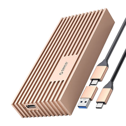 ORICO M.2 NVME SSD Solid State Drive Enclosure with USB4 / Thunderbolt 4, 40Gbps Transfer Rate, 4TB Max Capacity with PCIe 3.0, TRIM and UASP Function for Smartphone PC Desktop Laptop | M234C3-U4 | Gray, Rose Gold, Silver