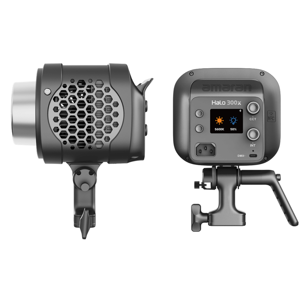 Amaran by Aputure HALO 100x 200x 300x Bi-Color COB LED Monolight 262ft Max Wireless Range 9 Effect Presets