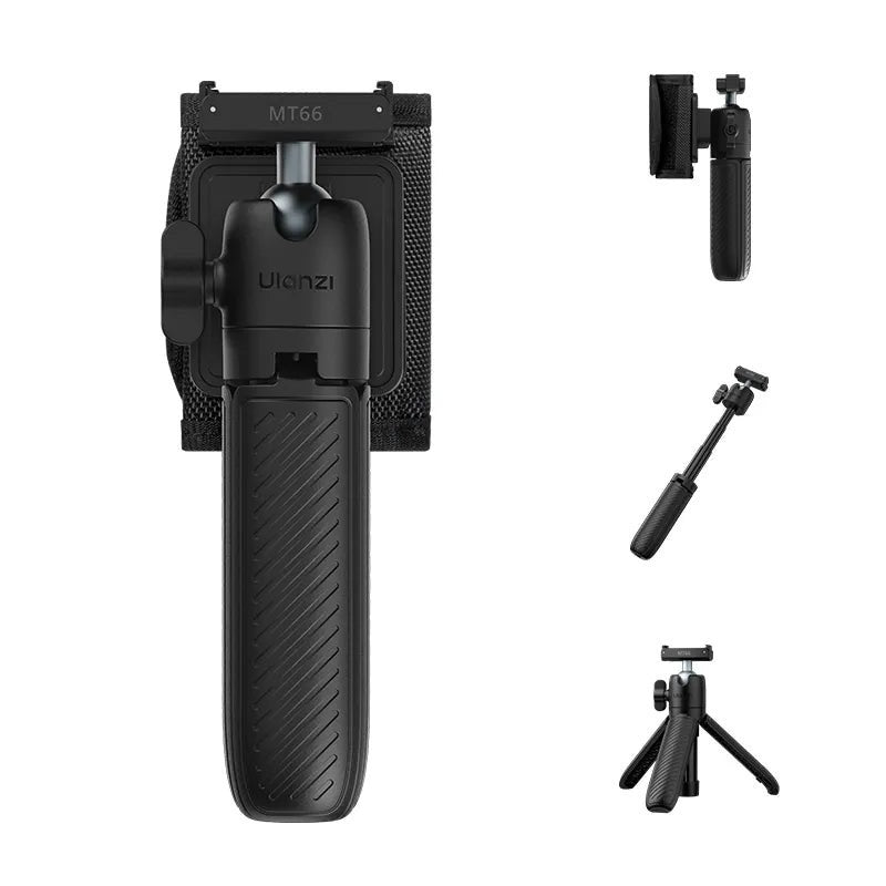 ULANZI MT66 Mini Magnetic Quick Release Tripod for Insta360 GO Ultra / DJI Osmo Nano & Action 6 | S105 / S106