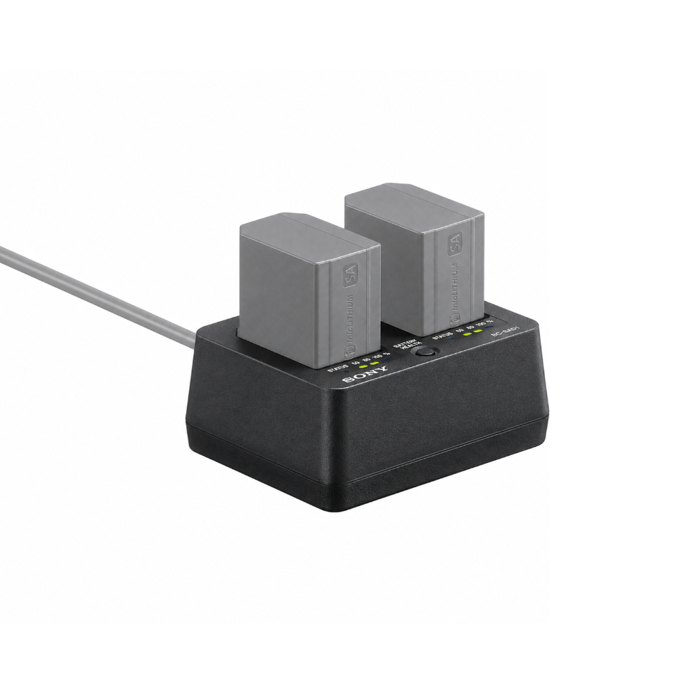 SONY NP-SA100 Dual-Bay Charger USB PD Fast Charging | BC-SAD1
