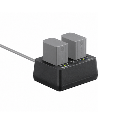 SONY NP-SA100 Dual-Bay Charger USB PD Fast Charging | BC-SAD1