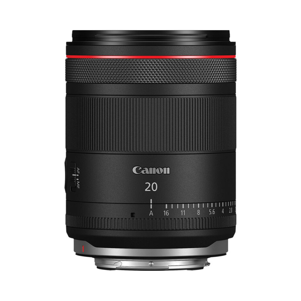 Canon RF 20mm f/1.4 L VCM Autofocus Full Frame Format Cinematic Ultrawide Hybrid Lens