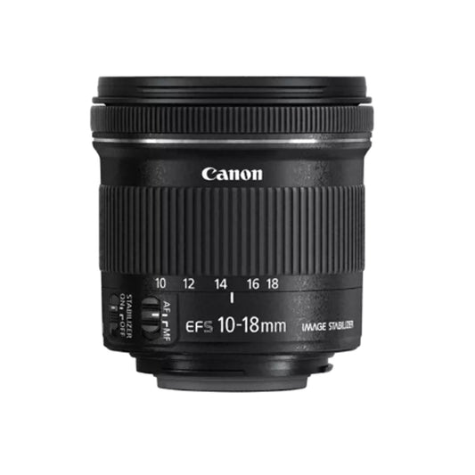 Canon EF-S 10-18mm f/4.5-5.6 IS STM Ultra Wide-angle Zoom Lens for EF-S Mount APS-C Digital SLR / DSLR Cameras