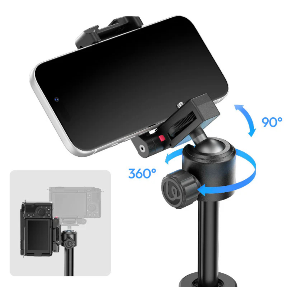 Ulanzi MT-44 3-Section Extendable Folding Vlog Tripod
