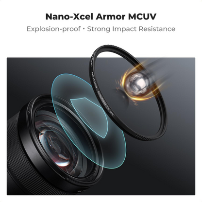K&F Concept Nano-Xcel Series Explosive-Proof MCUV Lens Protection Filter
