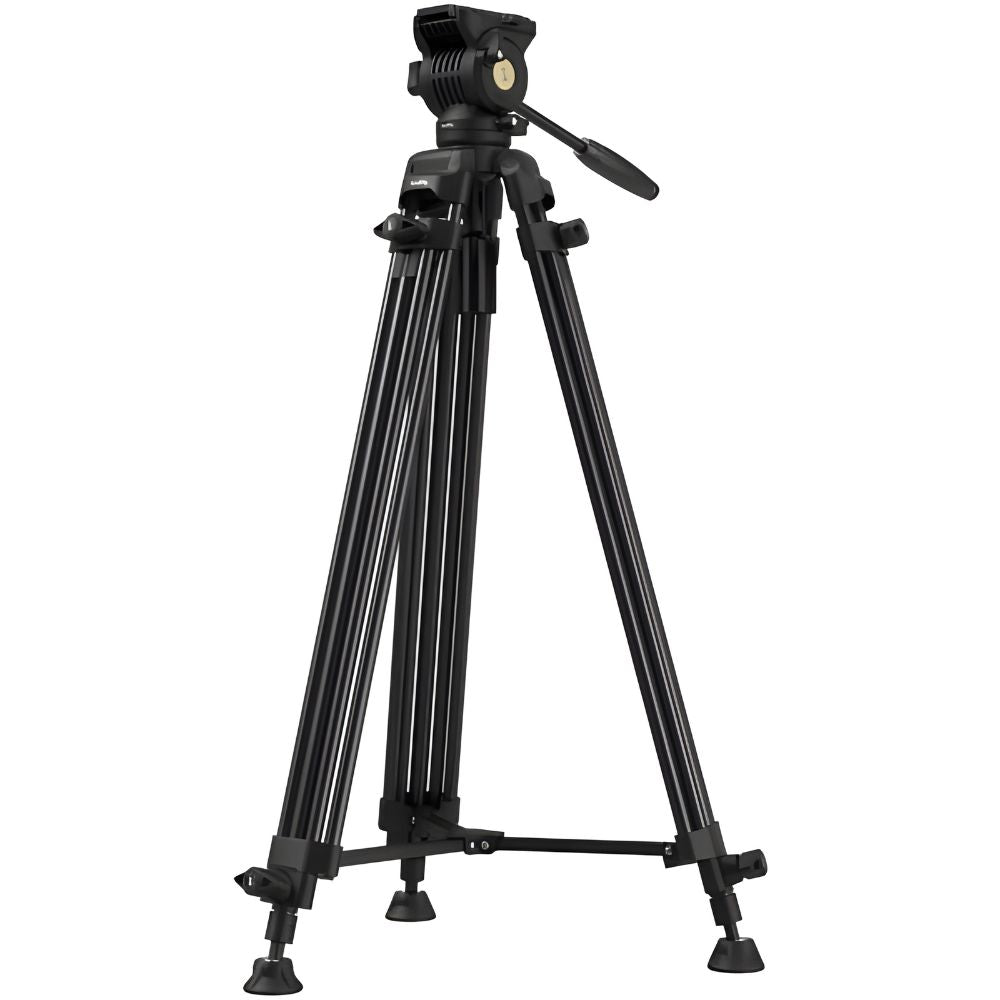 SmallRig AD14 Heavy Duty Carbon Fiber / Aluminum Tripod w/ Up to 10KG Max Payload & 186CM Max Height