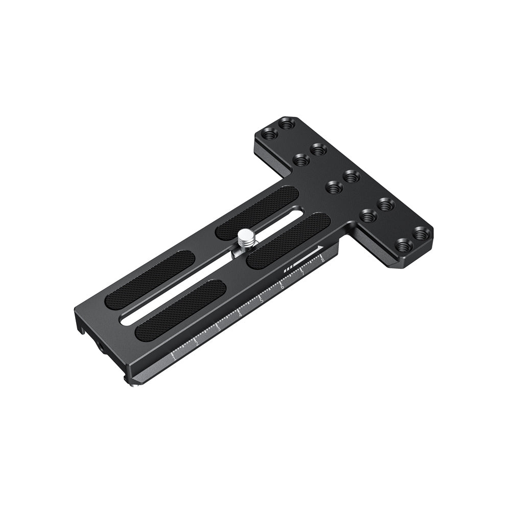 SmallRig Counterweight Mounting Plate with 1/4"-20 Threads, Durable Aluminum Construction, Side Scales and Rubber Paddings for DJI Ronin-SC Handheld Gimbal BSS2420B