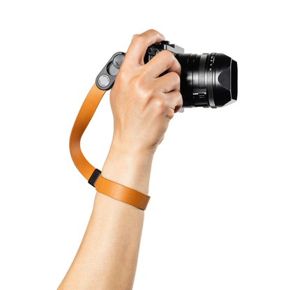 Peak Design Cuff Leather Camera Wrist Strap | Black, Amber, Tan