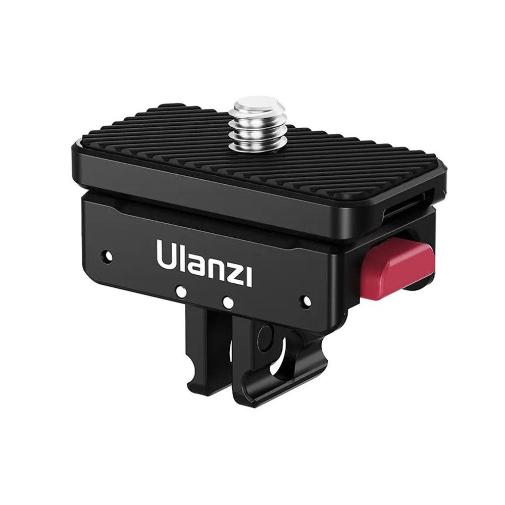 Ulanzi Magnetic Quick Release Mount for Insta360 Action Cameras - Compatible with ONE RS 1-Inch/Twin/4K Edition, Ace/Ace Pro, X4/X3/X2, ONE R, ONE X | IN-01 IN-03