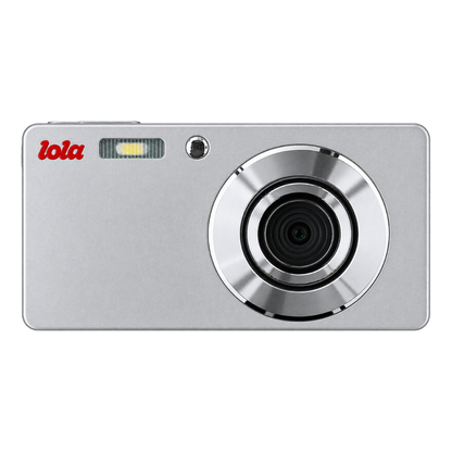 LOLA Retro Digital Compact Camera 8MP CMOS 4K 20X Zoom 2.8" IPS Display 20 Filters Built-In Flash