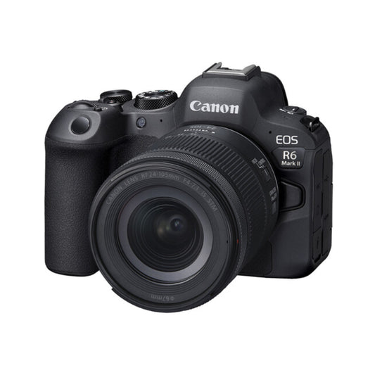 Canon EOS R6 Mark II Mirrorless Digital Camera with RF 24-105mm f/4-7.1 IS STM Lens Kit, 24MP Full-frame CMOS Sensor DIGIC X Processor, 4K UHD Video, Wi-Fi & Bluetooth, Touch Screen LCD Display, Dual SD Card Slots,Triple Image Stabilizer