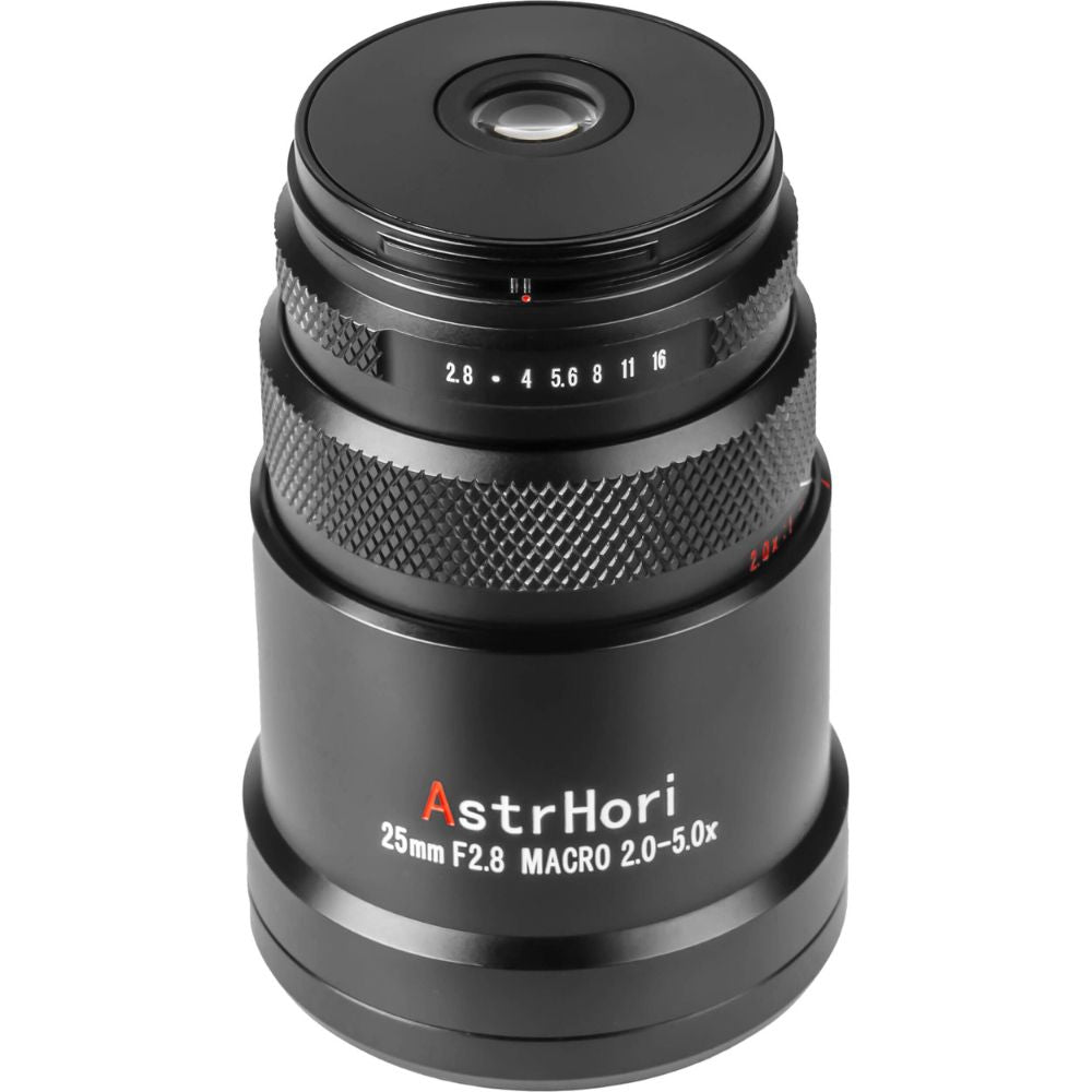AstrHori 25mm F/2.8 MF Full Frame Ultra Macro Lens for Nikon Z Mount Mirrorless Camera Manual Focus, Clicked Aperture and 2-5x Magnification Range for Photography