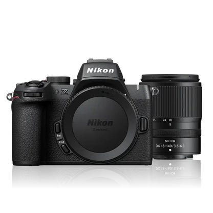Nikon Z50 II Mirrorless Camera | w/ 16-50mm Lens | w/ 18-140mm Lens - DX Format APS-C CMOS Full HD