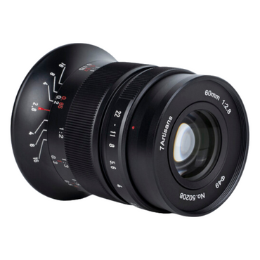 7Artisans 60mm F/2.8 Mark II APS-C Format Sigma L Mount Macro Telephoto Prime Lens MF Manual Focus for Mirrorless Cameras