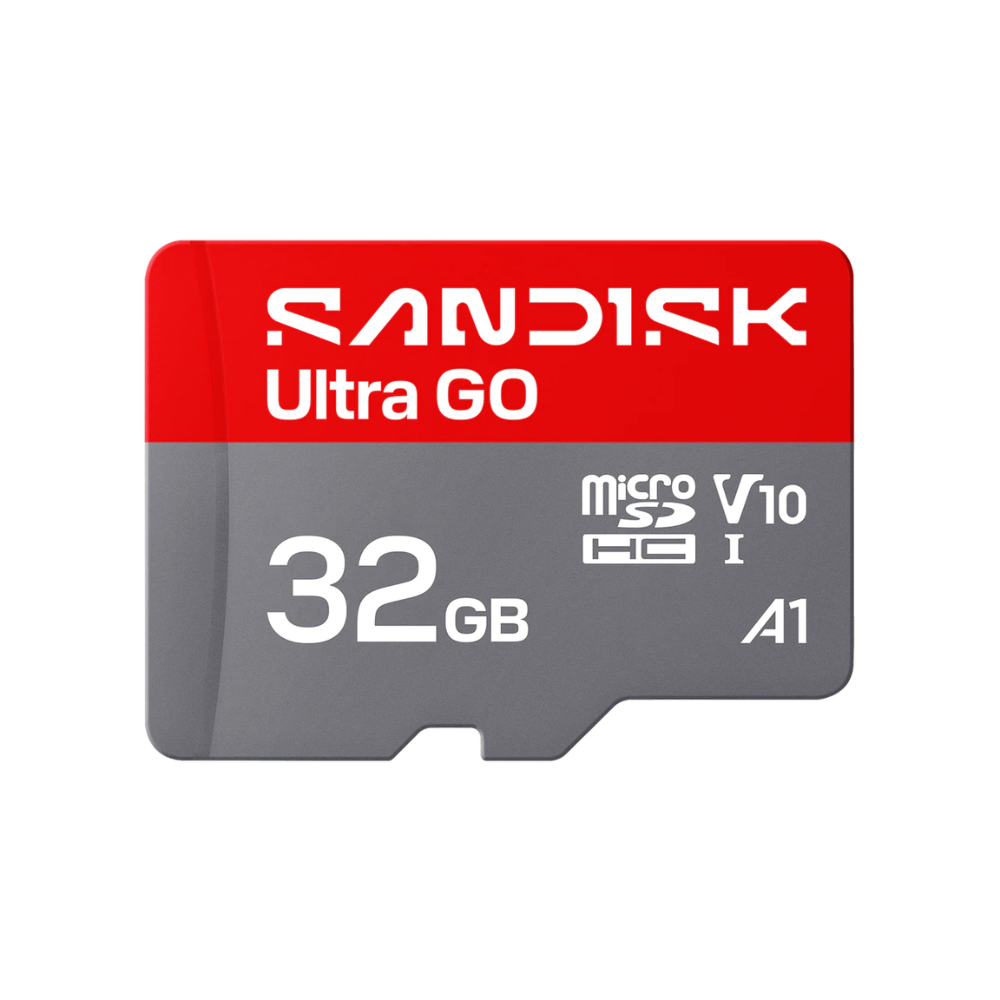 SanDisk 32GB microSDHC V10 A1 U1 UHS-I Memory Card with Up to 120MB/s Sequential Read Speed