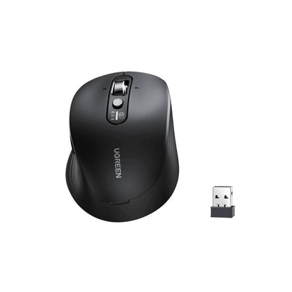 UGREEN Multi-Mode 5000 DPI Wireless Mouse with Bluetooth 5.2 / 2.4GHz Connectivity