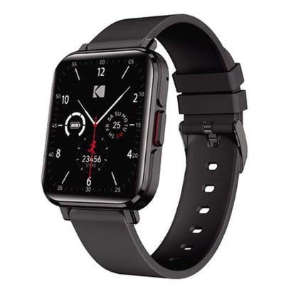 KODAK SW-7203 / SW-7204 Smart Watch IP68, Bluetooth 5.3 / 5.0, 1.85" / 1.28" HD Full Touchscreen Display, 260mAh / 200mAh Max 5 Days Battery Life, Mobile GPS, Health Monitoring, Multiple Preloaded Watch Faces | Black, Silver