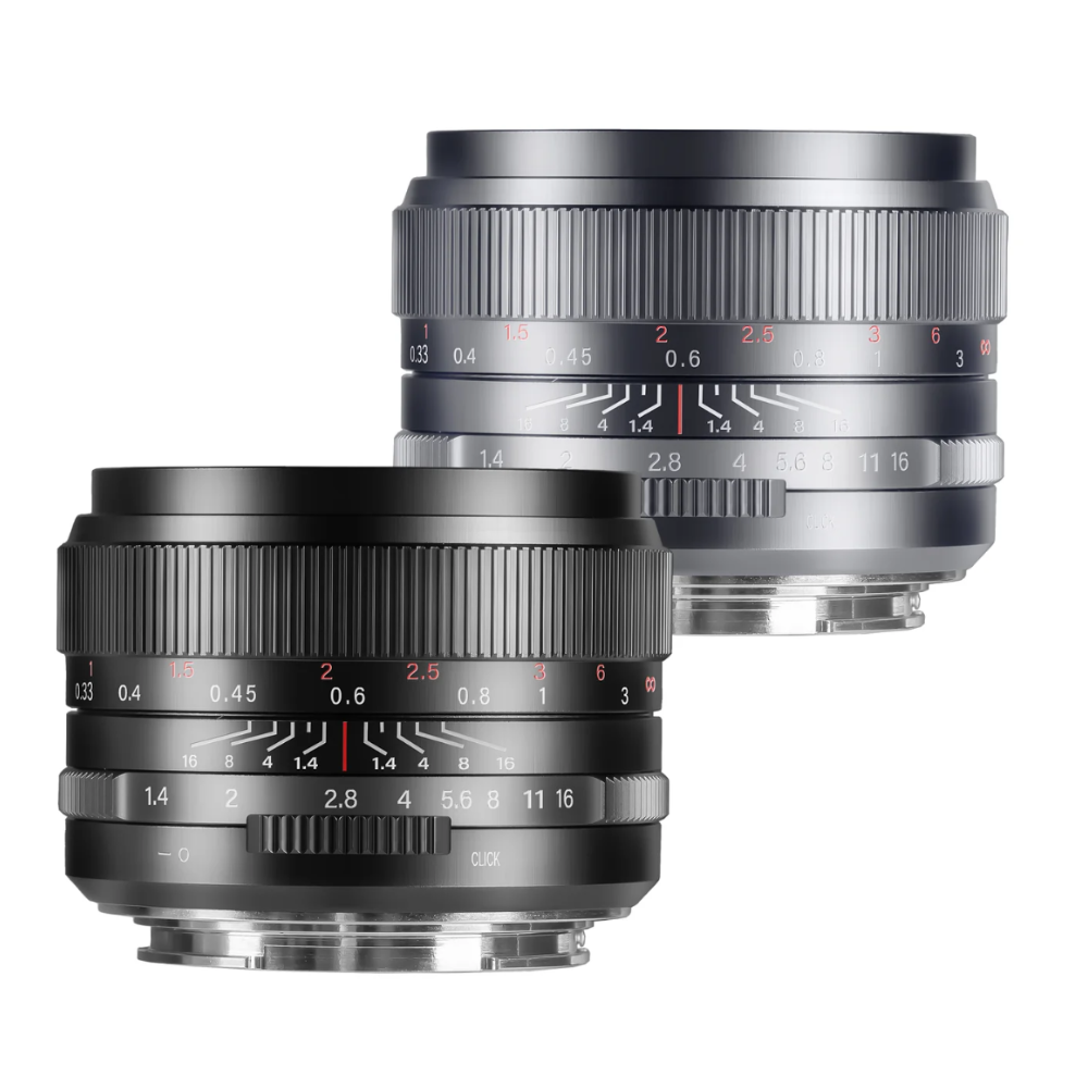 7Artisans 35mm F/1.4 Mark III Full Frame Format Nikon Z Mount Compact Portrait Prime Lens MF Manual Focus Large Aperture for Mirrorless Cameras | Black Titanium Gray