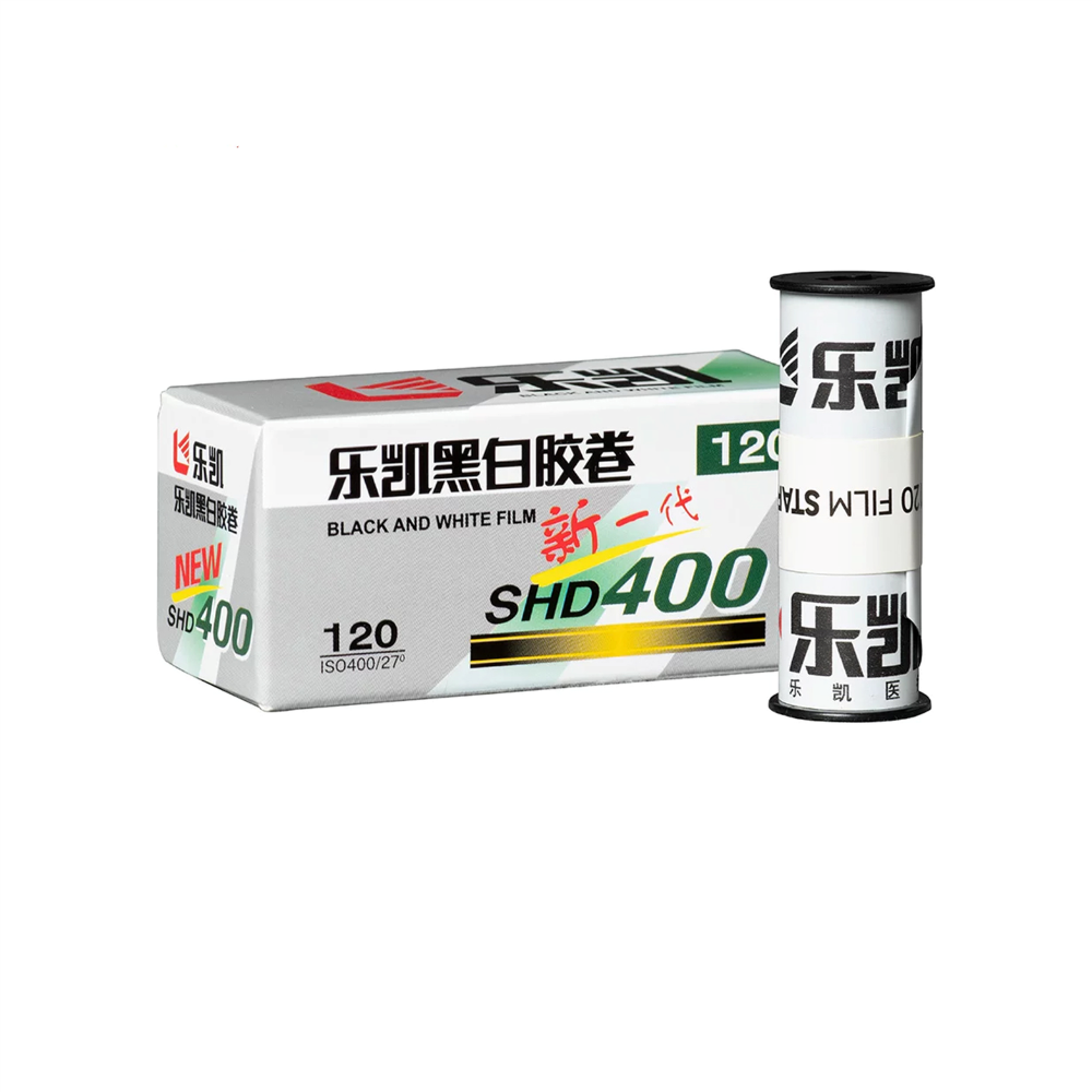 LuckyFilm SHD 400 120 / 135 35mm ISO 400 D-76 Black & White Film Roll 36 / 12 Exposures