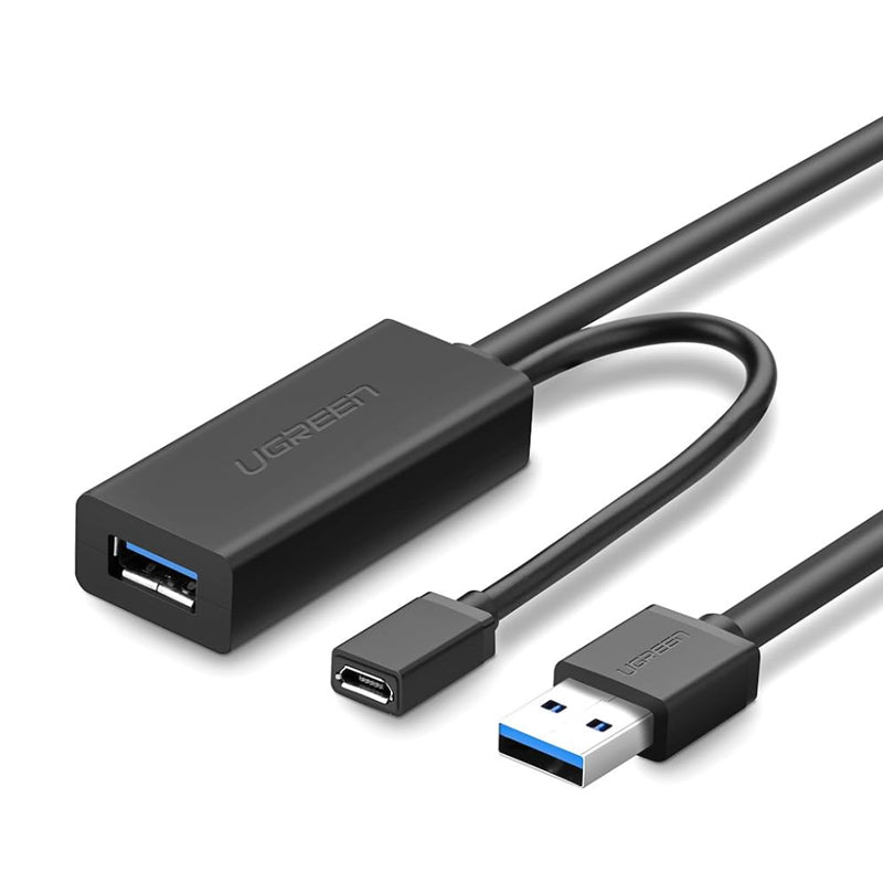 Micro Usb Repeater UGREEN 2-in-1 USB 3.0 A Male to Female + Micro USB Active Repeater 5 M ...
