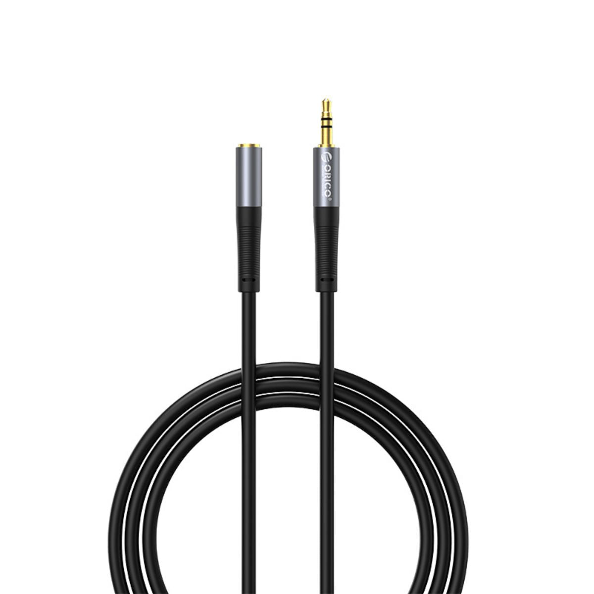 [CLEARANCE] ORICO 3 Meters 3.5mm TRS Jack Male to Female AUX Audio Extension Cable for Headphone Headset Earphone Speaker Mobile Phone Computer PC Laptop Car Stereo - Orange | AXF-30-OR