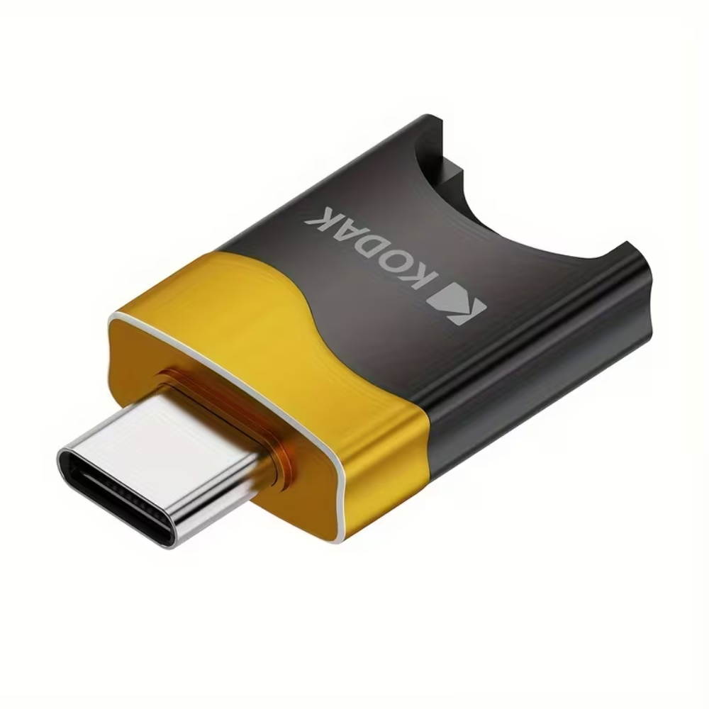KODAK EKHUBT330CK Type‑C 3.0 TF Card Reader – USB‑C High‑Speed Micro SD Card Reader