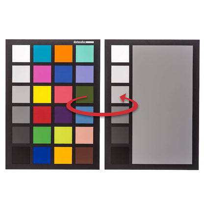 Datacolor Spyder Checkr 24 Double Sided Card Color Chart and Calibration Tool with 24 Color Targets for Digital Camera Photography and Studio Equipment | SCK200
